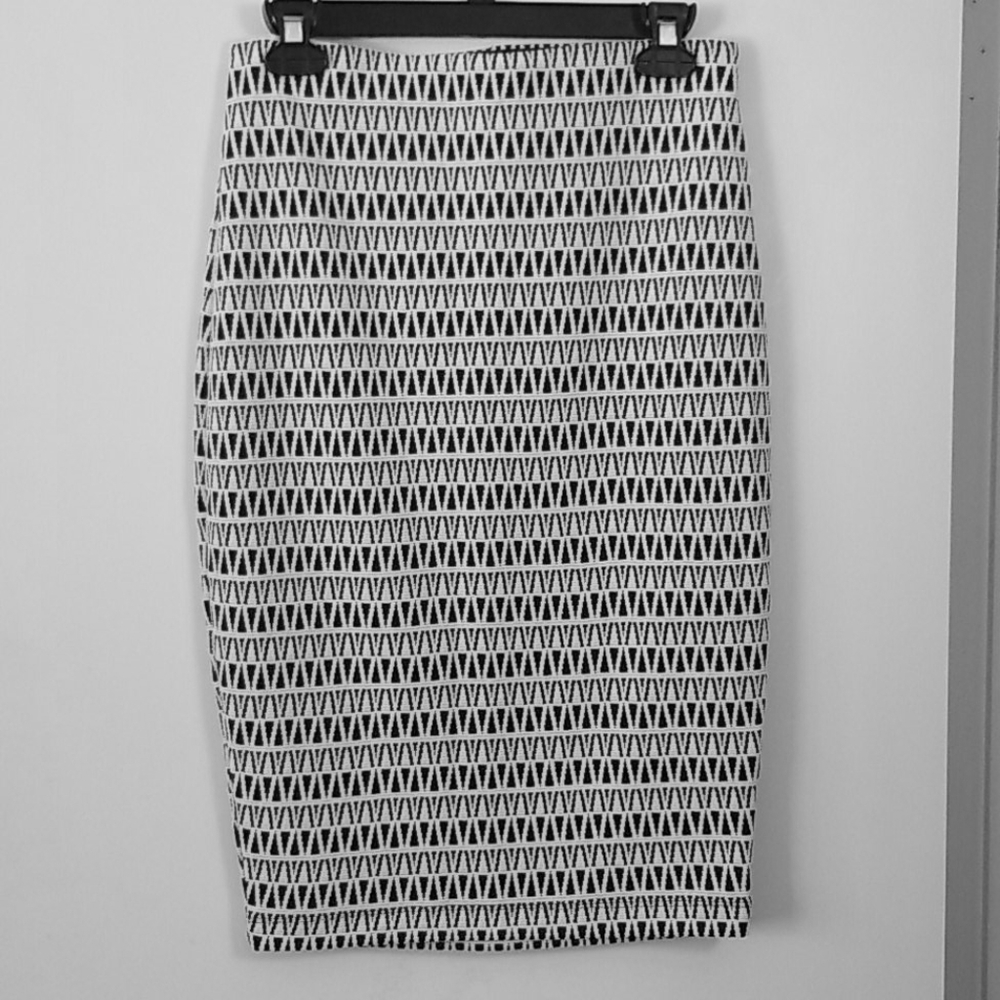 Printed Slim Fit Skirt